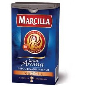 MARCILLA cafe molido descafeinado gran aroma 250 grs